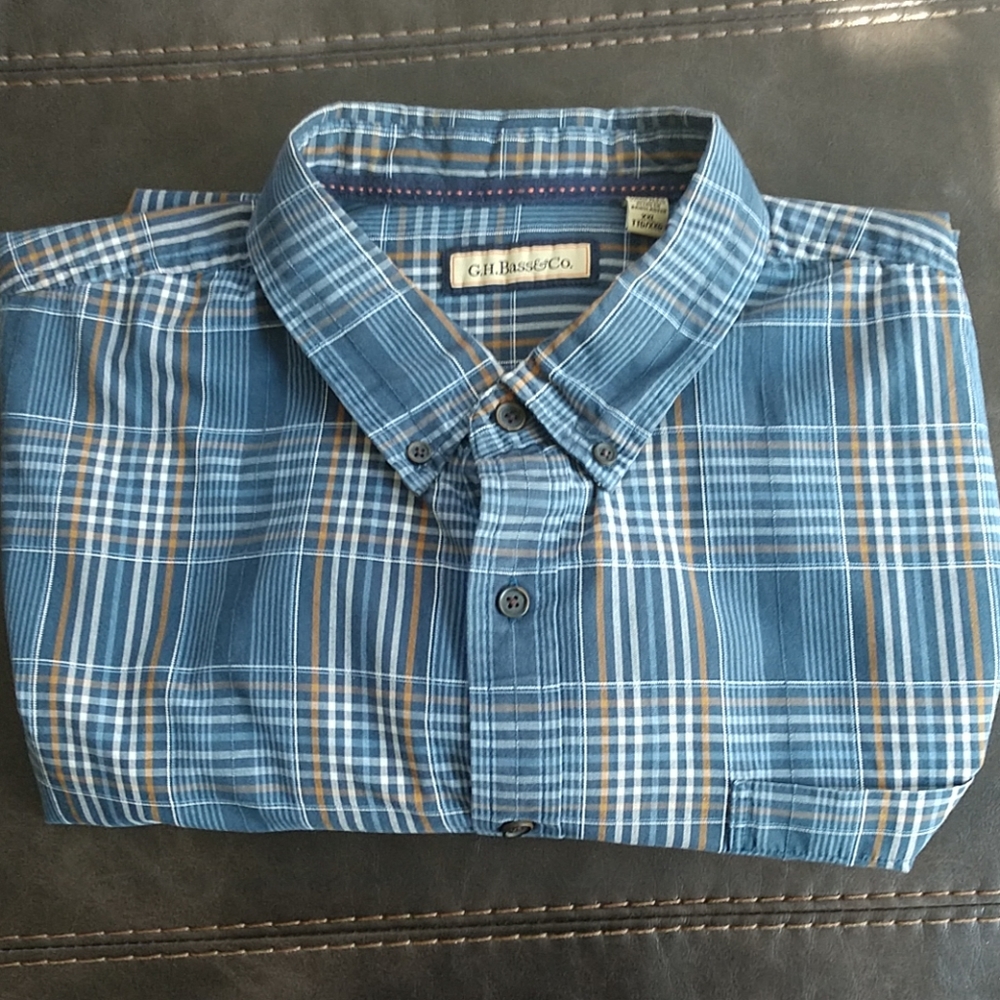 G.H. Bass button down shirt